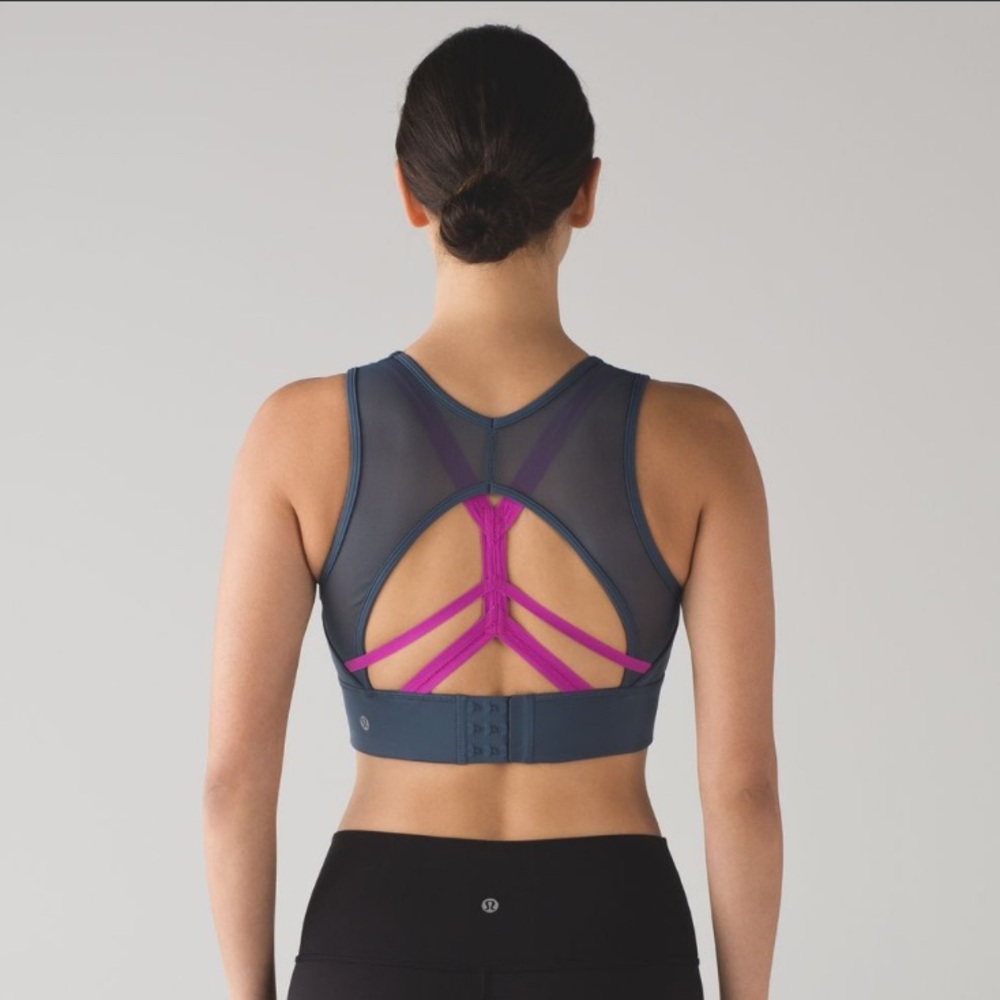 Lululemon Athletica Bra in Blue and Pink